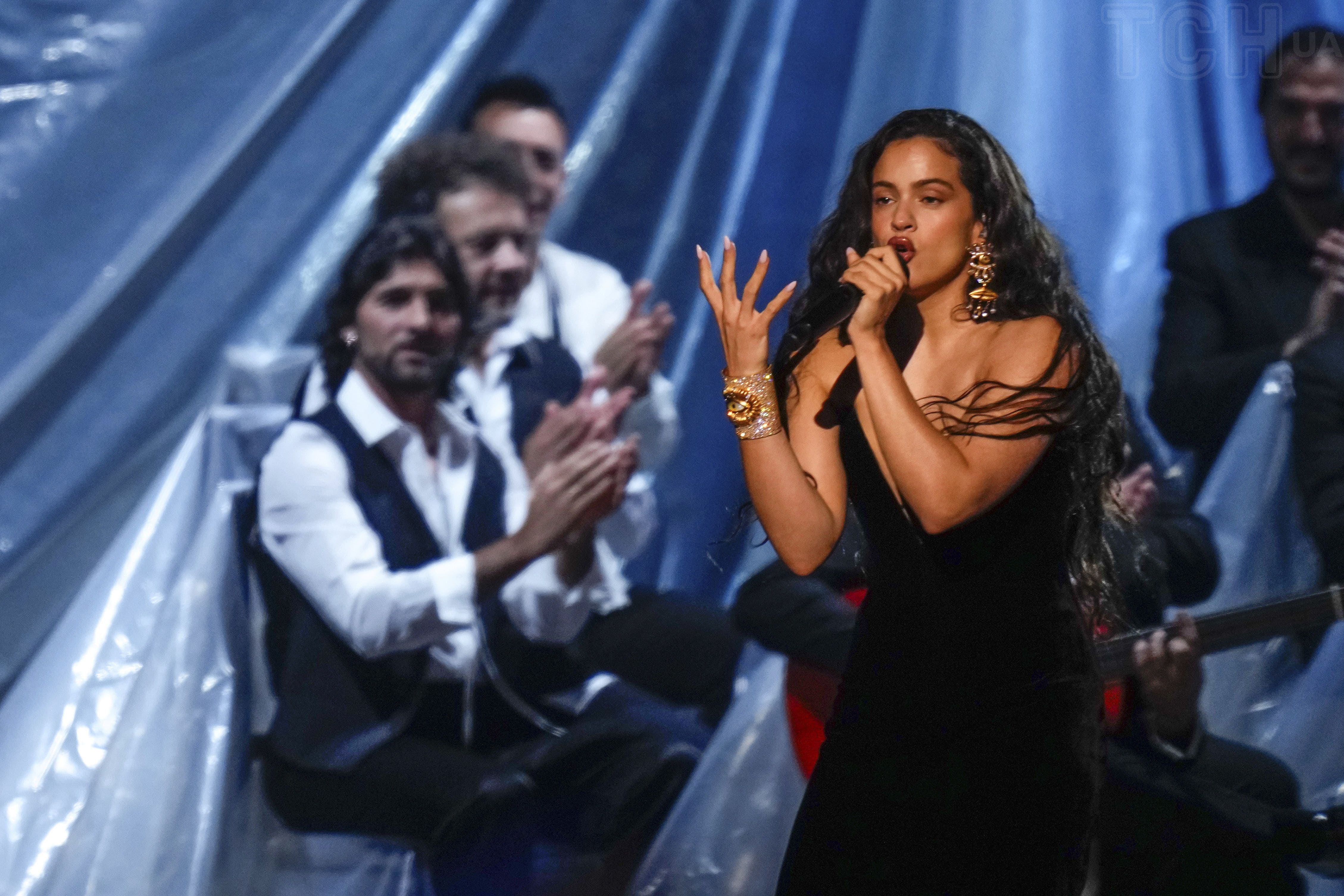 Detalle del vestuario artístico de Rosalia